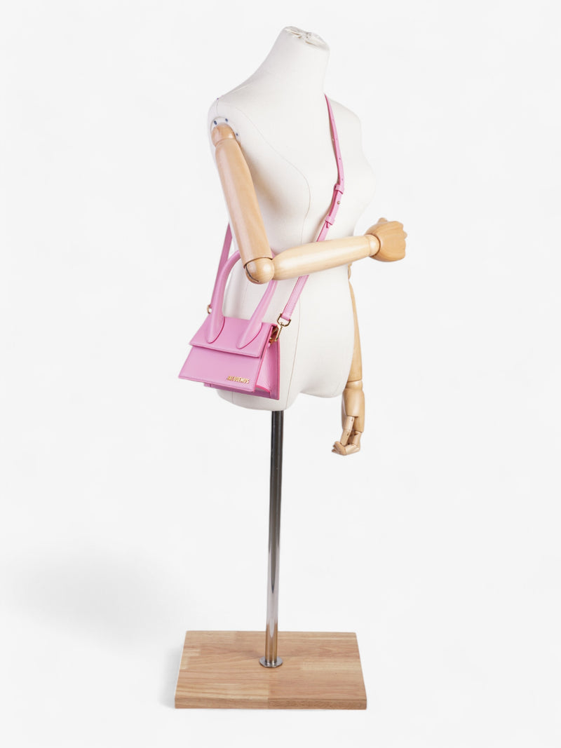  Jacquemus Le Chiquito Moyen Pink Leather