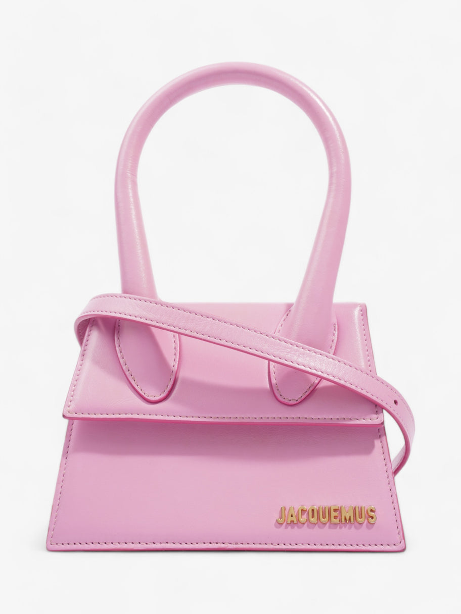 Jacquemus Le Chiquito Moyen Pink Leather Image 1