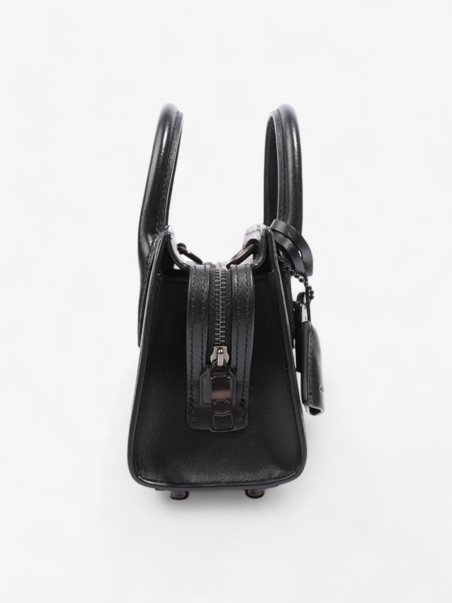 Coach Andrea Carryall Bag Black Leather Image 5