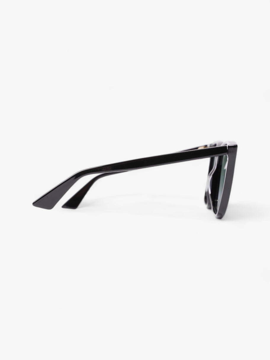 Gucci Oversized Sunglasses Black Acetate 140mm Image 3