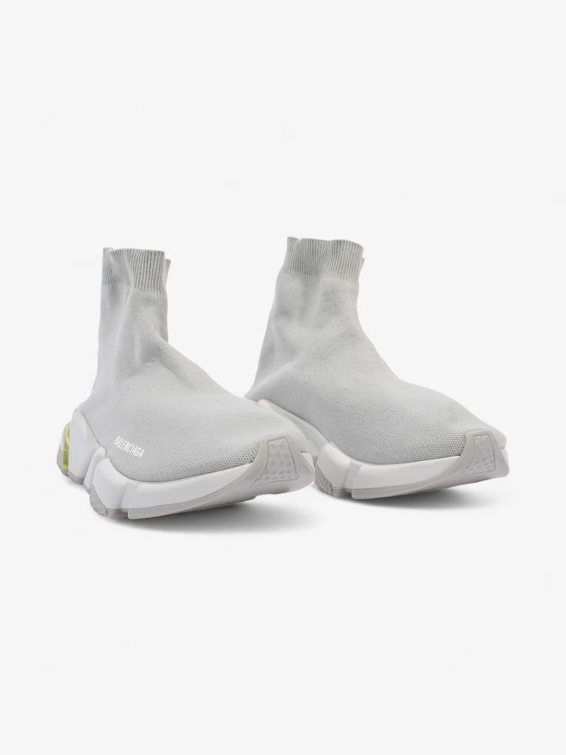  Balenciaga Speed Clear Sole Grey / White Cotton EU 42 UK 8