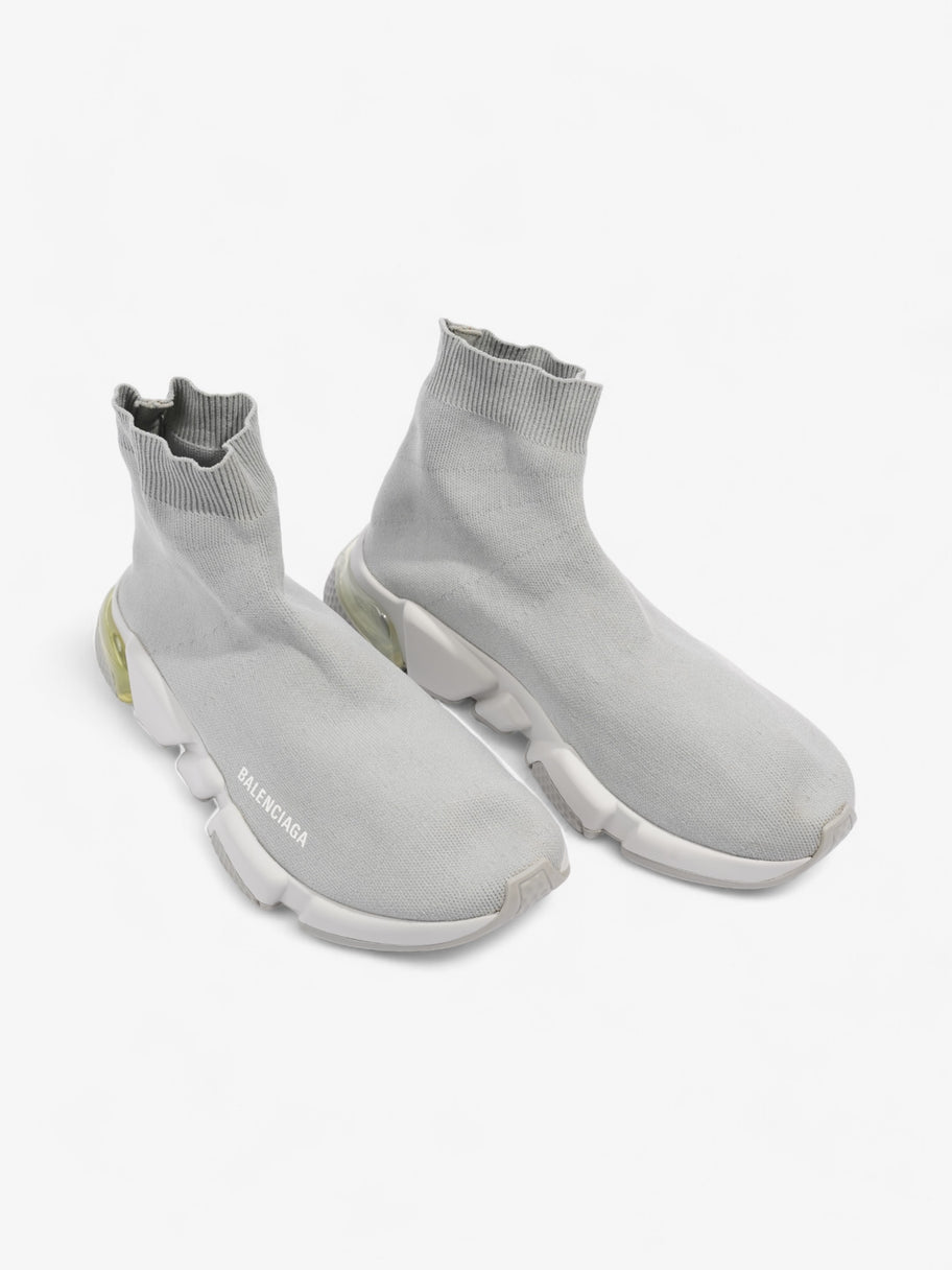 Balenciaga Speed Clear Sole Grey / White Cotton EU 42 UK 8 Image 8