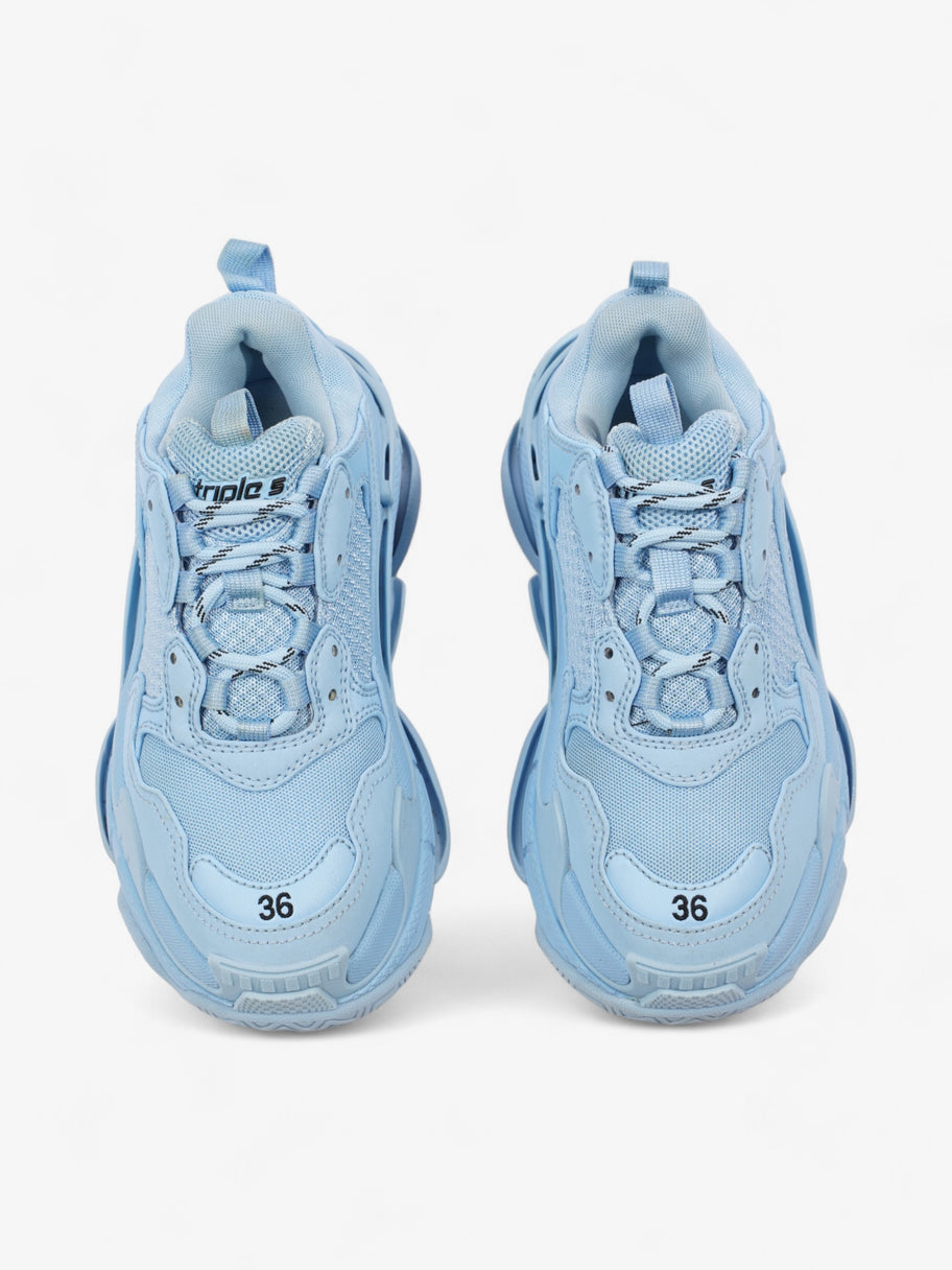 Balenciaga Triple S Blue Mesh EU 36 UK 3 Image 8