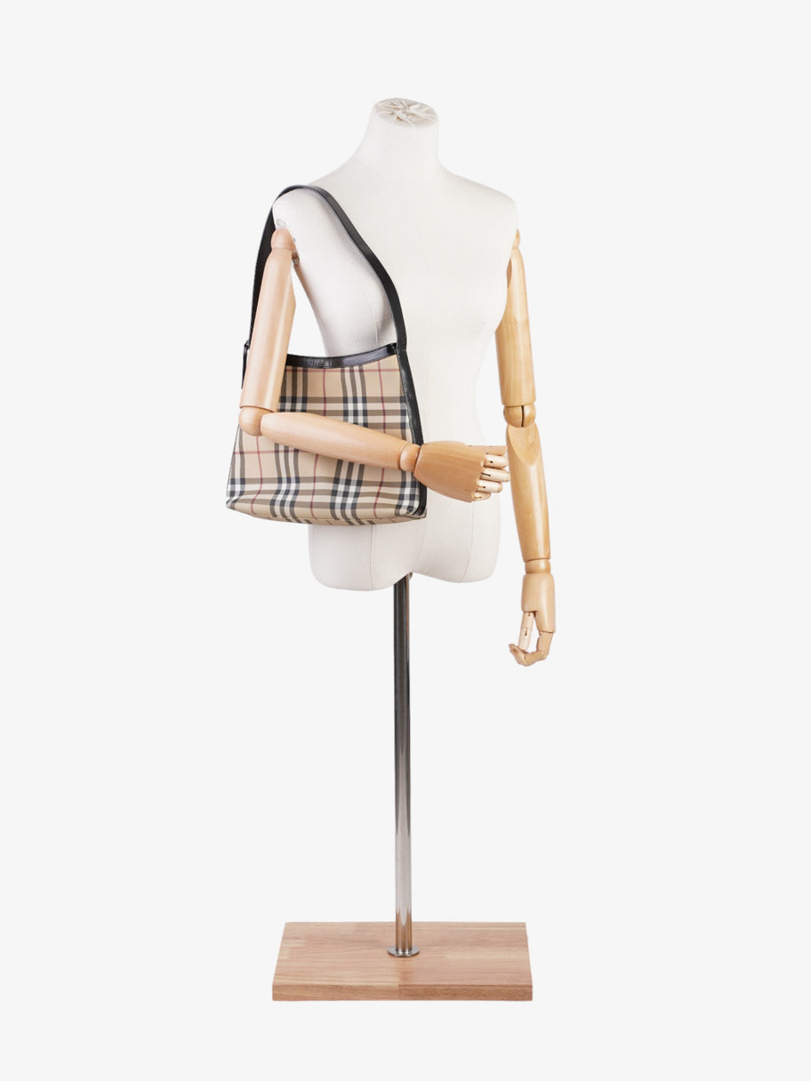 Burberry Check Shoulder Bag Nova Check Canvas Image 2