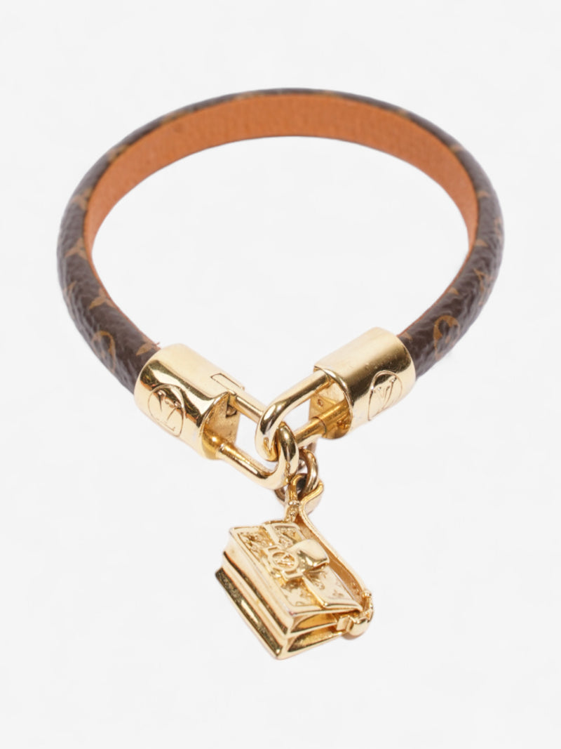  Louis Vuitton Dauphine Bracelet Monogram / Gold Coated Canvas