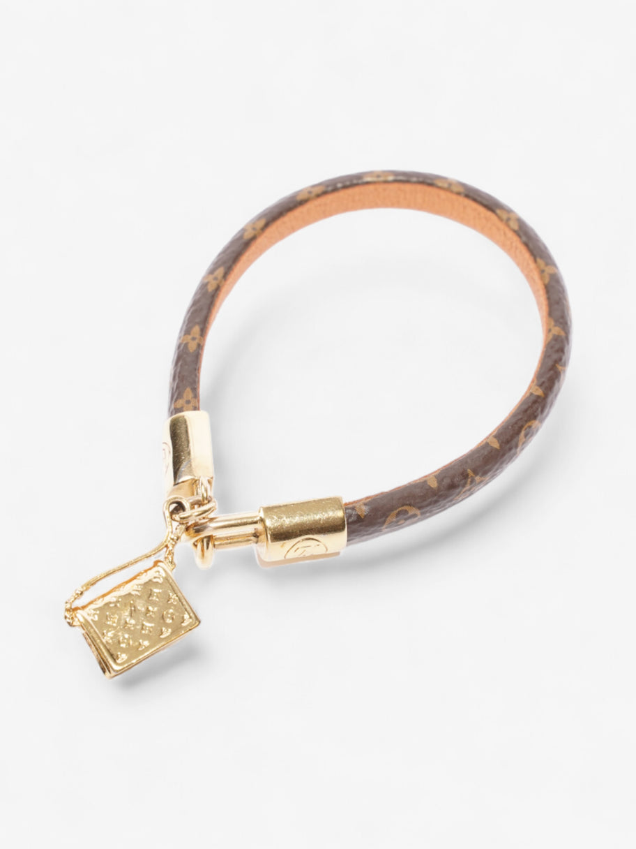 Louis Vuitton Dauphine Bracelet Monogram / Gold Coated Canvas Image 4