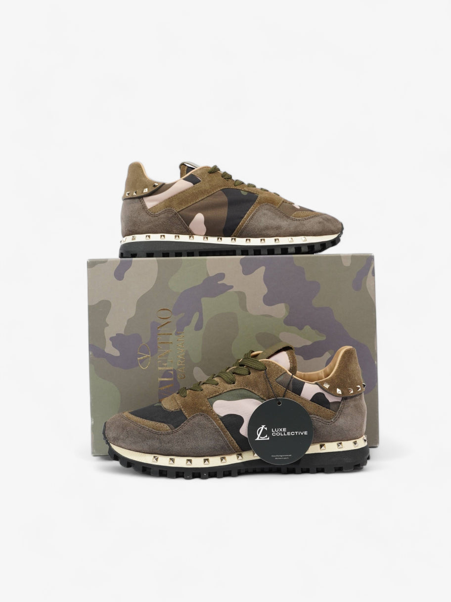 Rockstud Runner Khaki Camo Suede EU 37.5 UK 4.5 Image 9