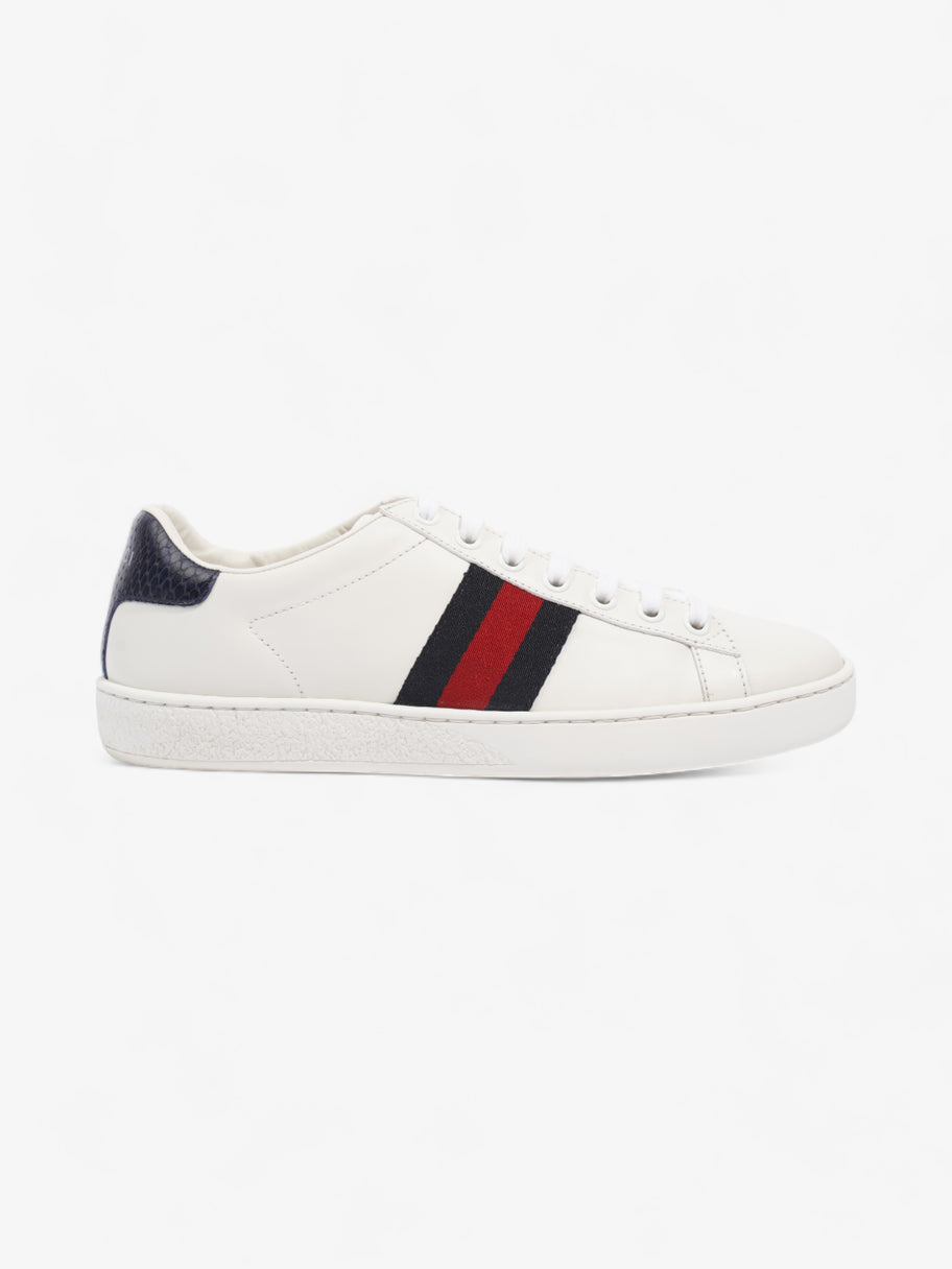 Gucci Ace Sneakers White / Navy Blue / Red Leather EU 37 UK 4 Image 1