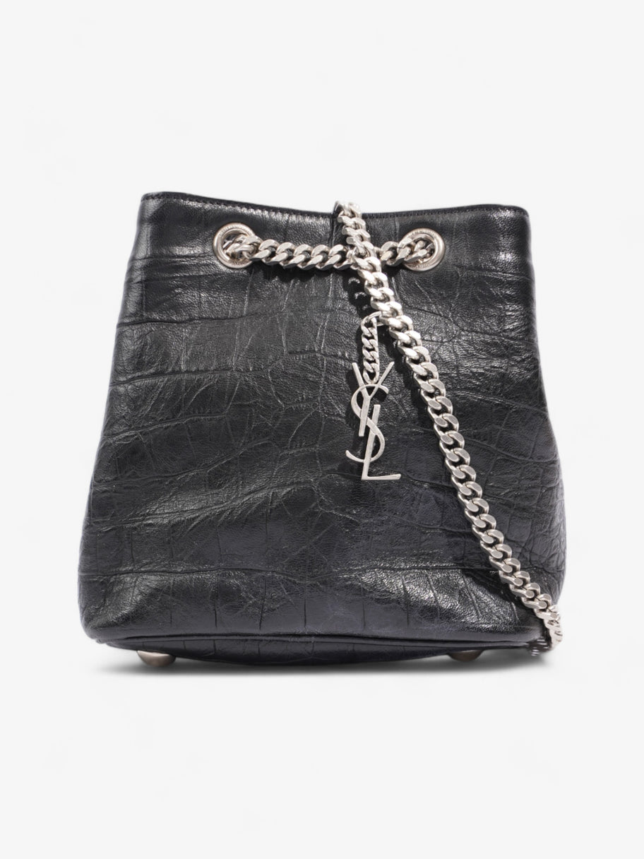 Saint Laurent Emmanuelle Baby Black Embossed Leather Image 1