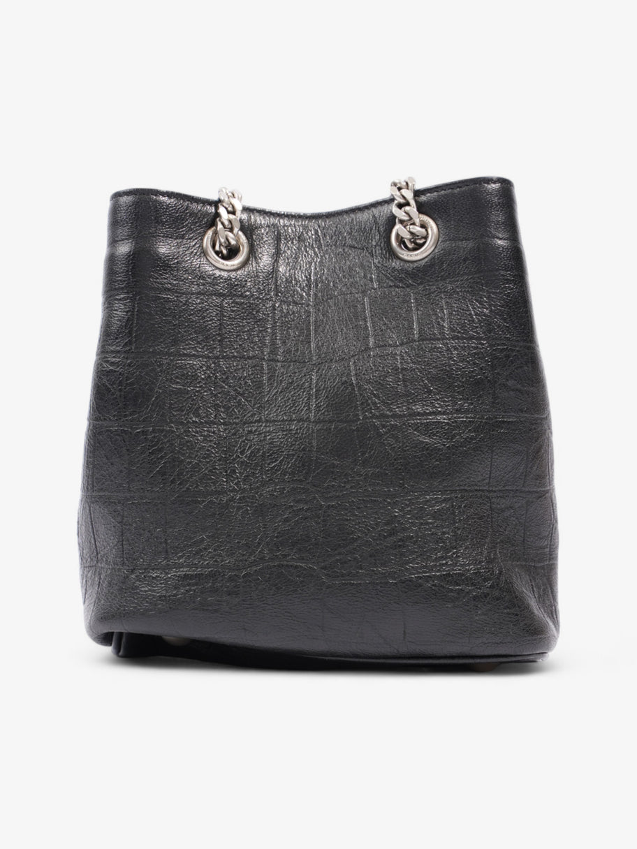 Saint Laurent Emmanuelle Baby Black Embossed Leather Image 5