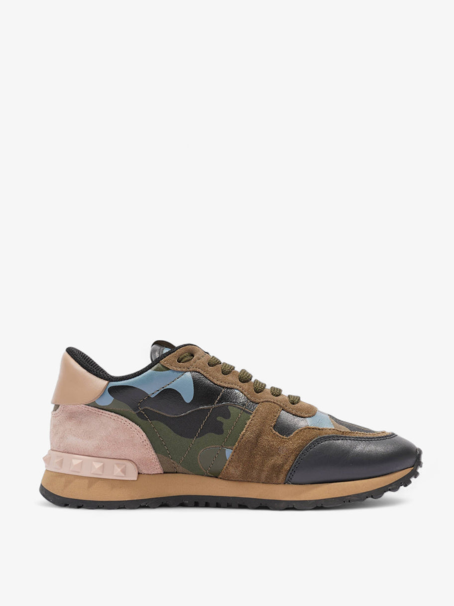 Valentino Rockrunner Green camo / Navy Leather EU 36 UK 3 Image 4