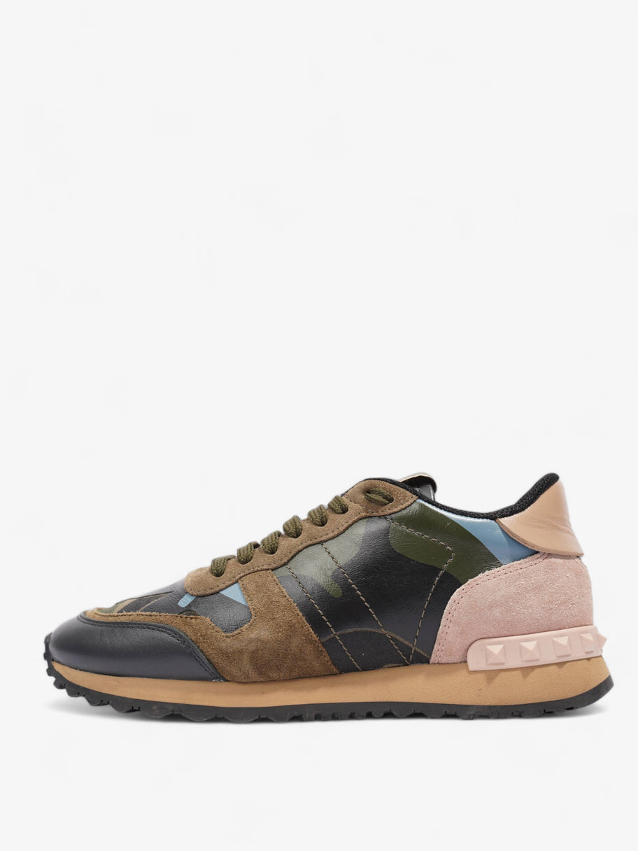 Valentino Rockrunner Green camo / Navy Leather EU 36 UK 3 Image 5