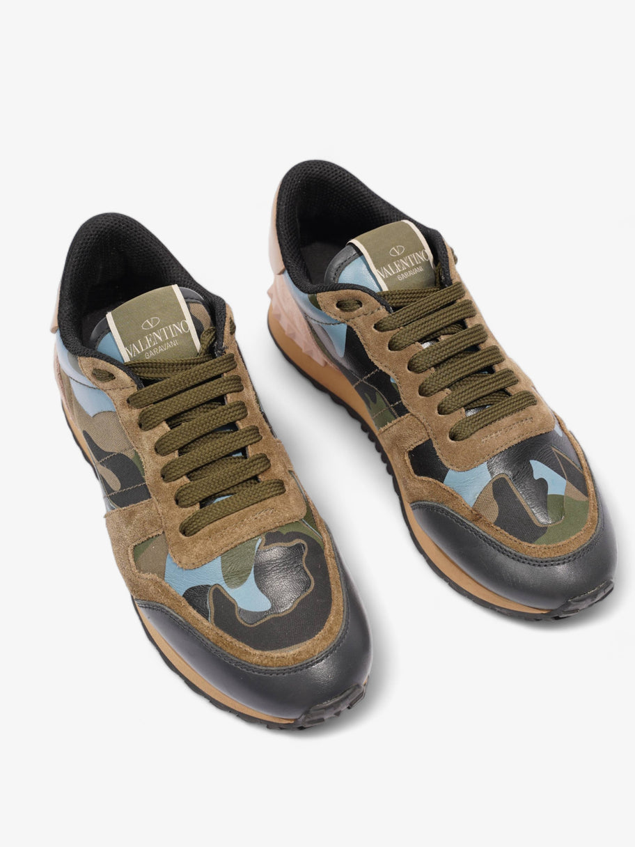 Valentino Rockrunner Green camo / Navy Leather EU 36 UK 3 Image 8