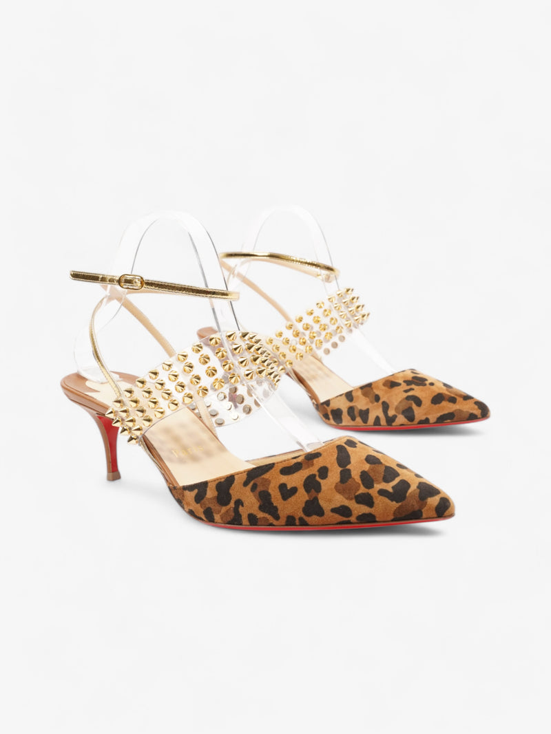  Christian Louboutin Levita  55 Leopard Suede EU 40.5 UK 7.5