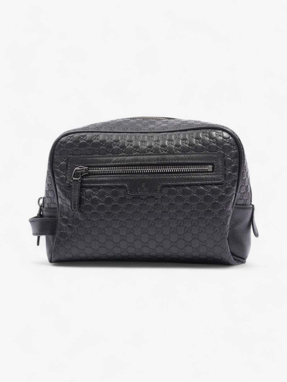 Gucci Washbag Black Leather Image 1