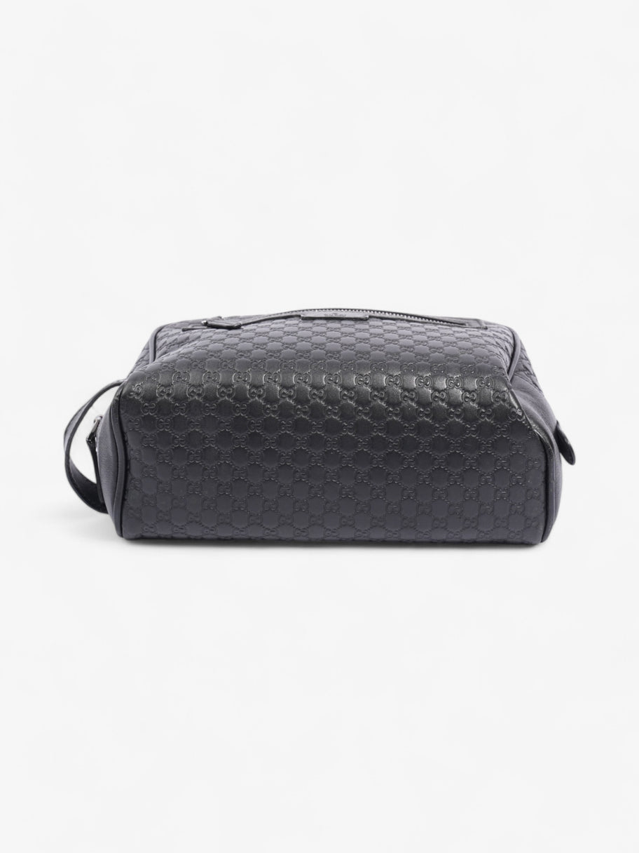 Gucci Washbag Black Leather Image 5