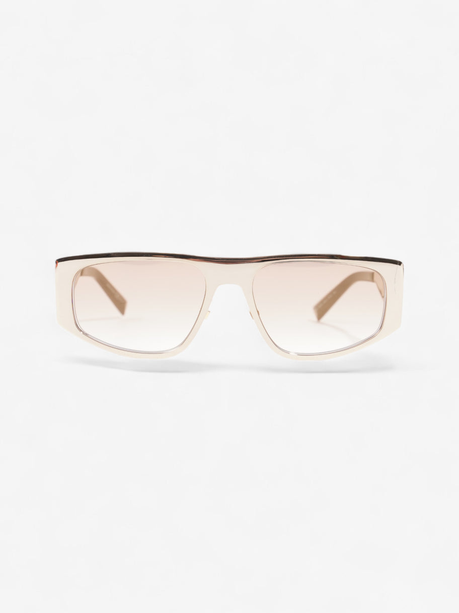 Givenchy Cut Out Sunglasses Gold / Black Acetate 145mm Image 1