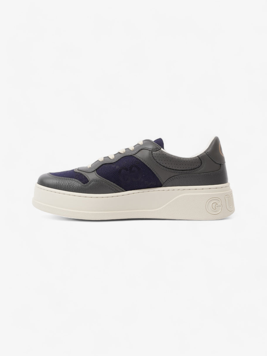 Gucci GG Sneakers Navy / Grey Canvas EU 43 UK 9 Image 3