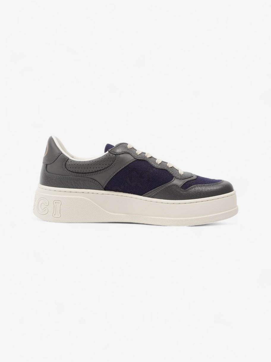 Gucci GG Sneakers Navy / Grey Canvas EU 43 UK 9 Image 4