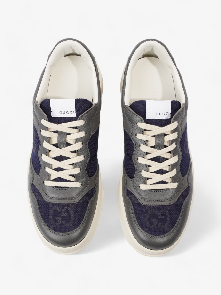 Gucci GG Sneakers Navy / Grey Canvas EU 43 UK 9 Image 8