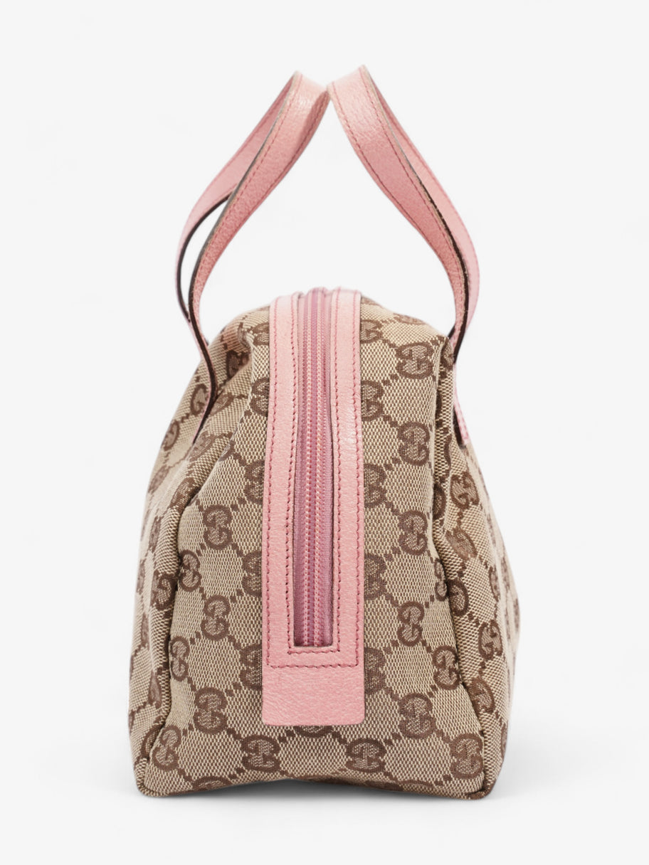 Gucci Dome Bag GG Supreme / Pink Canvas Mini Image 3