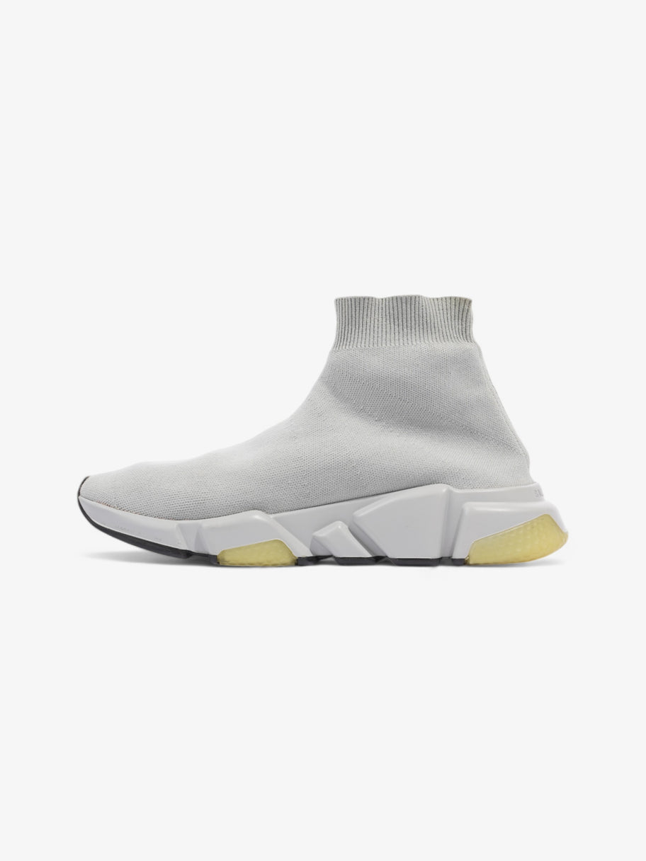 Balenciaga Speed Clear Sole Grey / Yellow Cotton EU 40 UK 7 Image 3