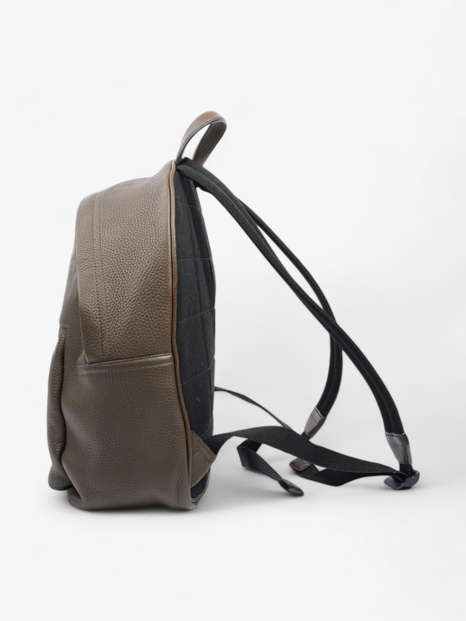 Mulberry Backpack Khaki Grained Leather Image 3