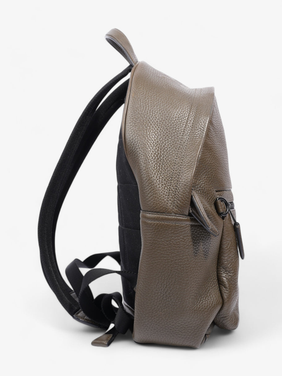 Mulberry Backpack Khaki Grained Leather Image 5