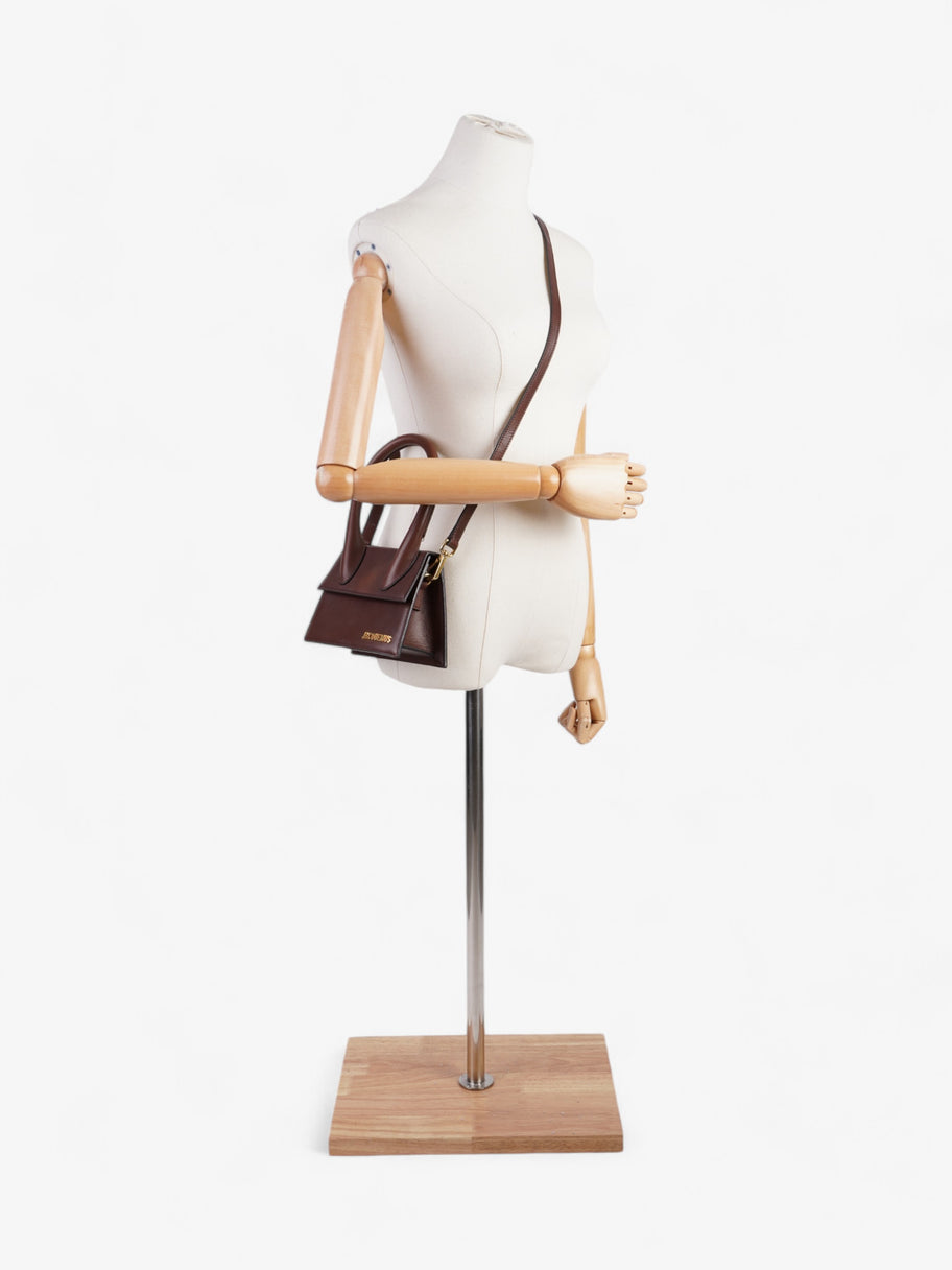 Jacquemus Le Chiquito Moyen Brown Leather Image 2