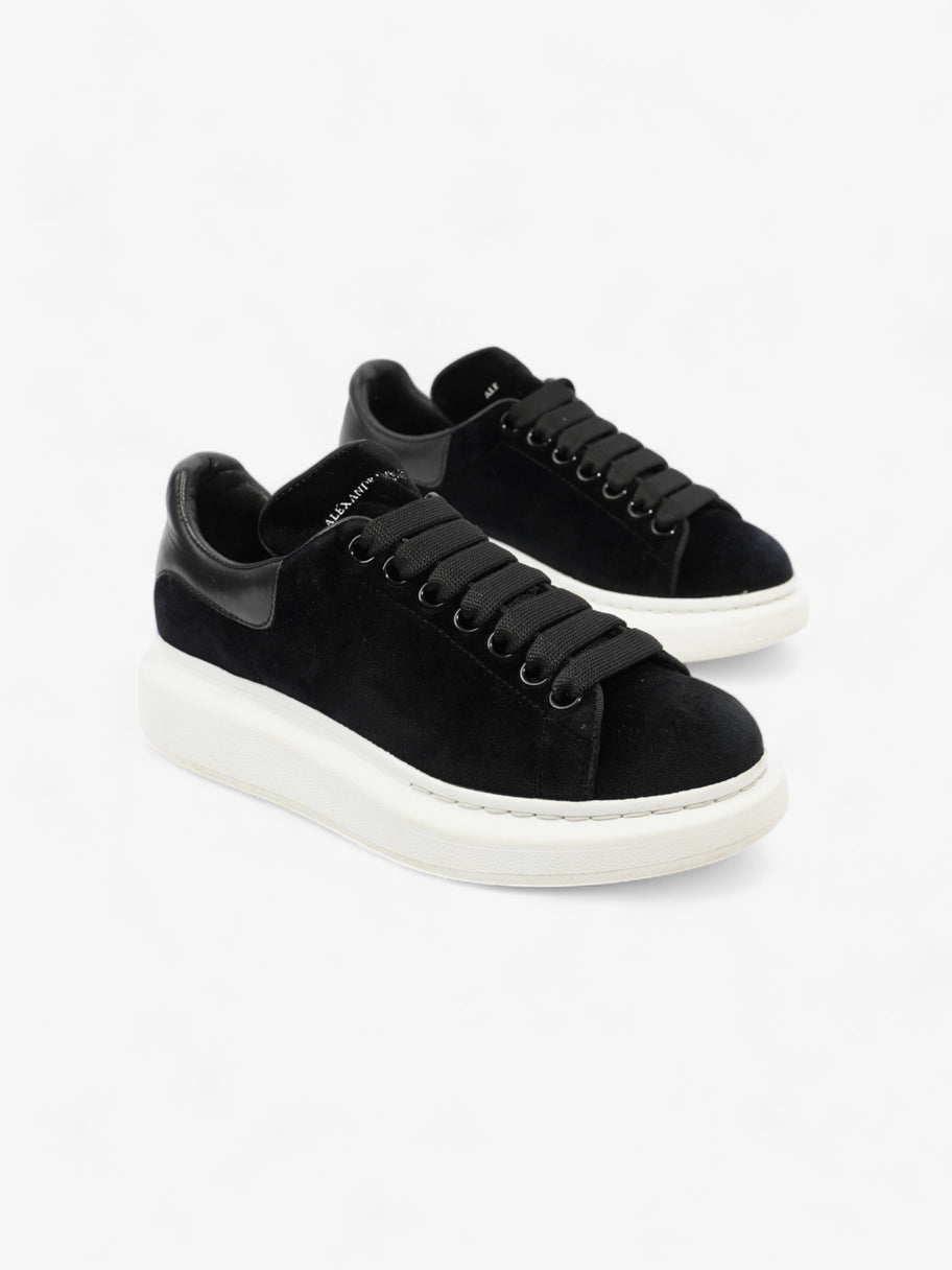 Alexander McQueen Oversized Sneaker Black Velvet EU 36.5 UK 3.5 Image 2