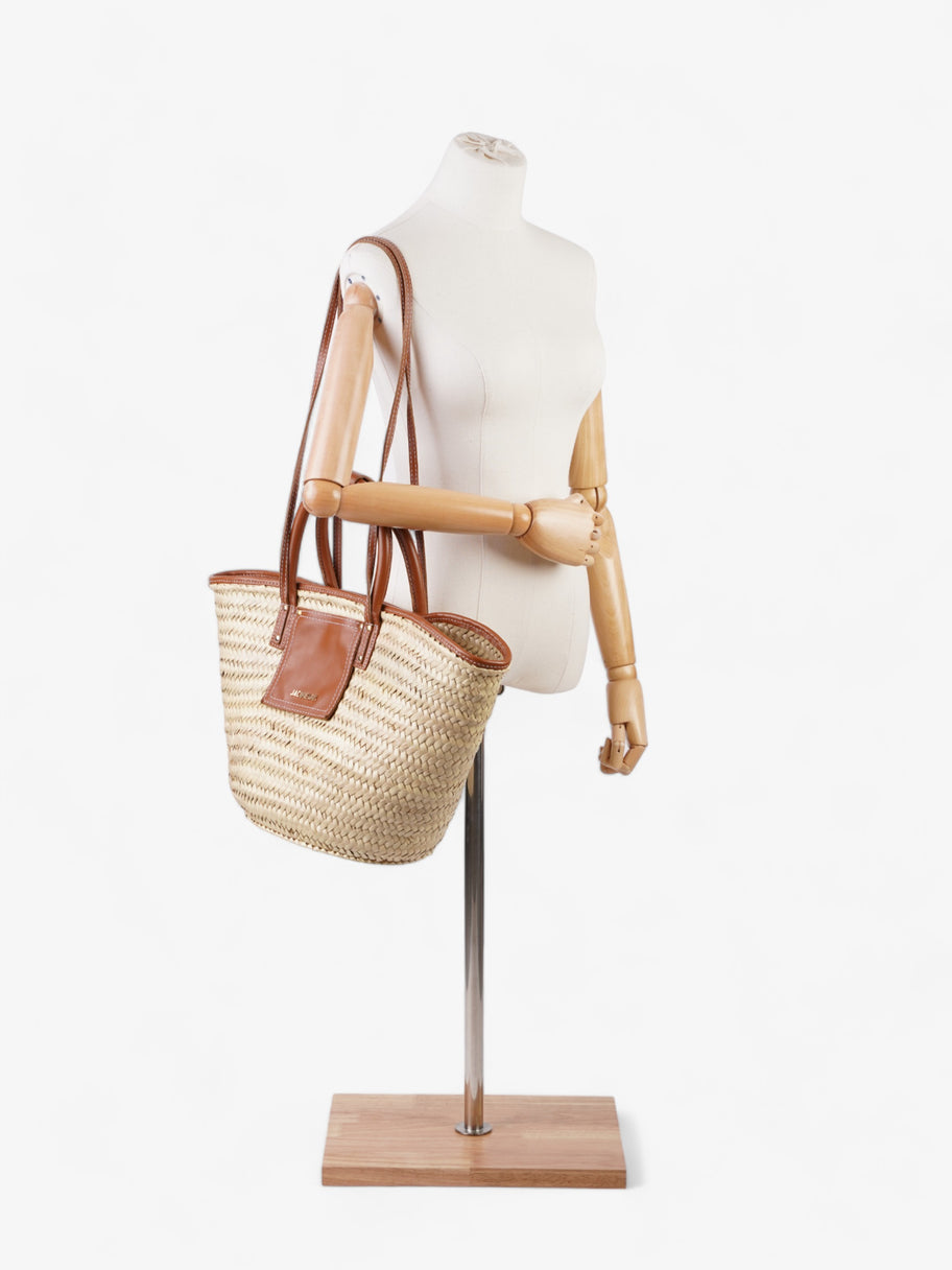 Jacquemus Le Panier Soli Natural / Brown Raffia Image 2