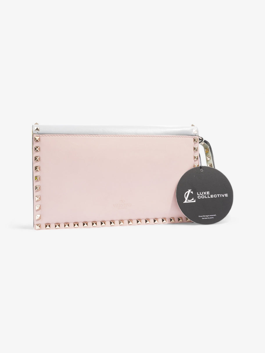 Valentino Rockstud Wristlet Watercolour Multi Nappa Leather Image 8