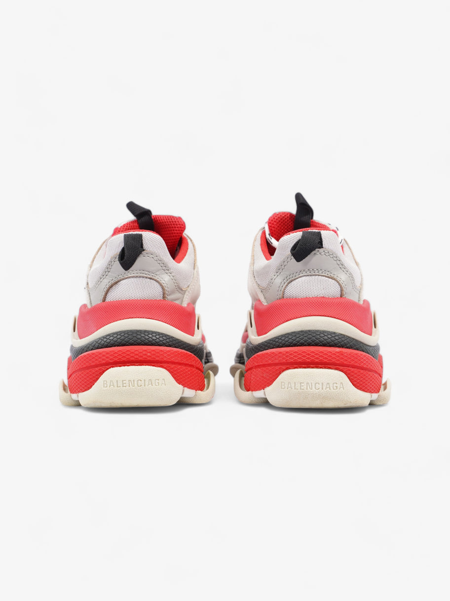 Balenciaga Triple S Sneaker Red / Grey Mesh EU 36 UK 3 Image 6