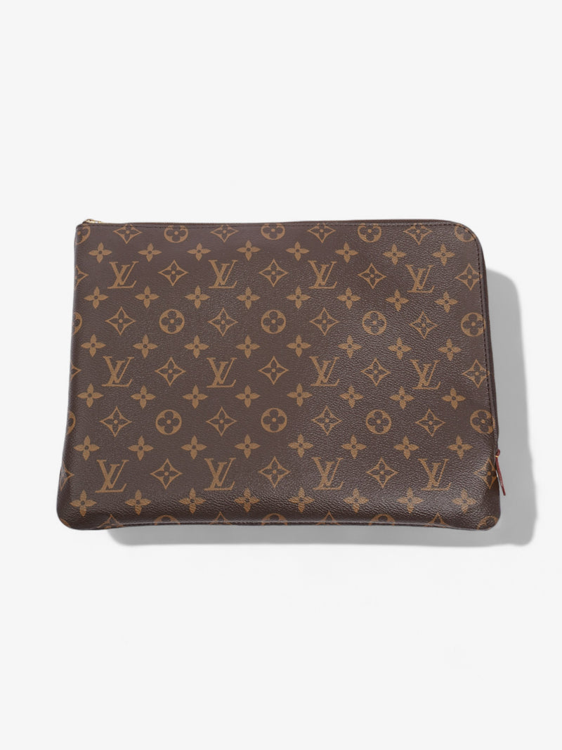  Louis Vuitton Poche Documents Monogram Coated Canvas