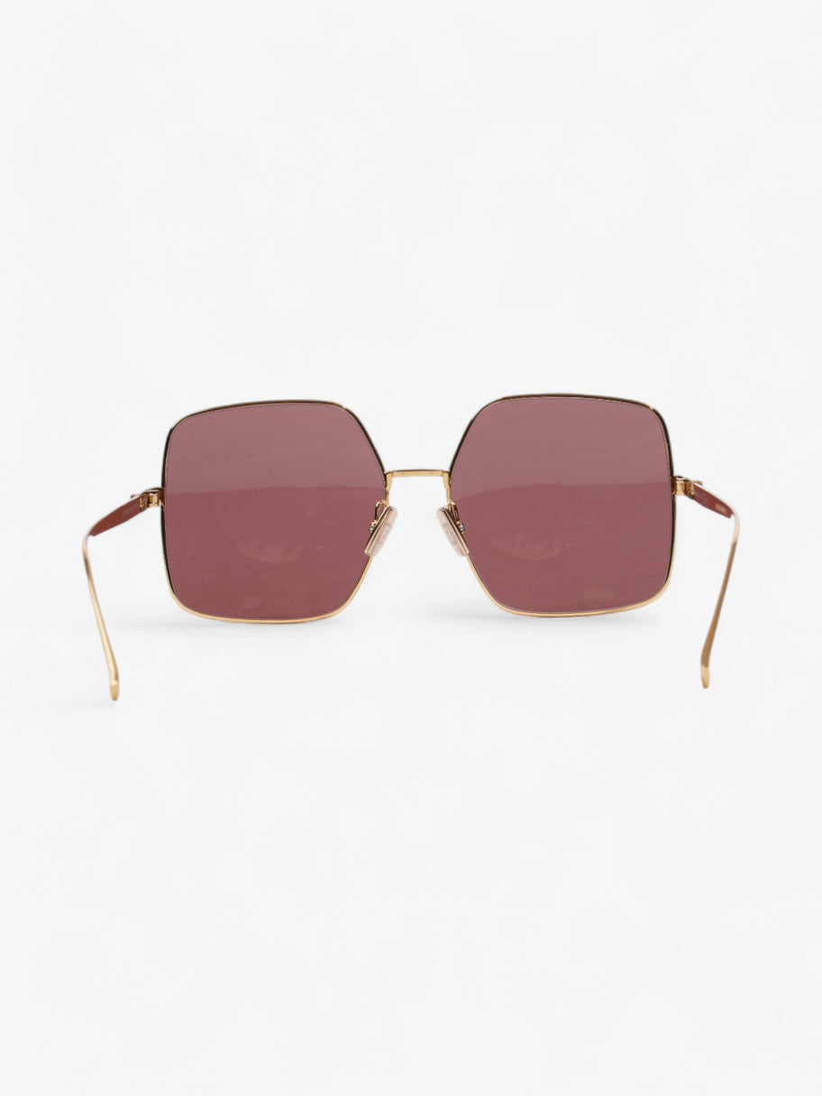 Fendi FF Sunglasses Gold Acetate 145mm Image 3