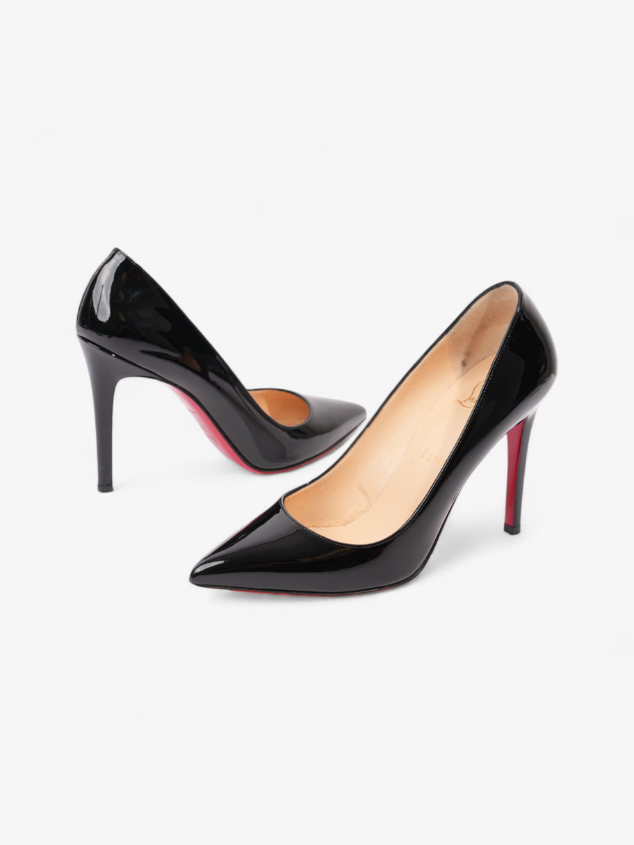 Christian Louboutin Pigalle 100mm Black Patent Leather EU 39 UK 6 Image 9