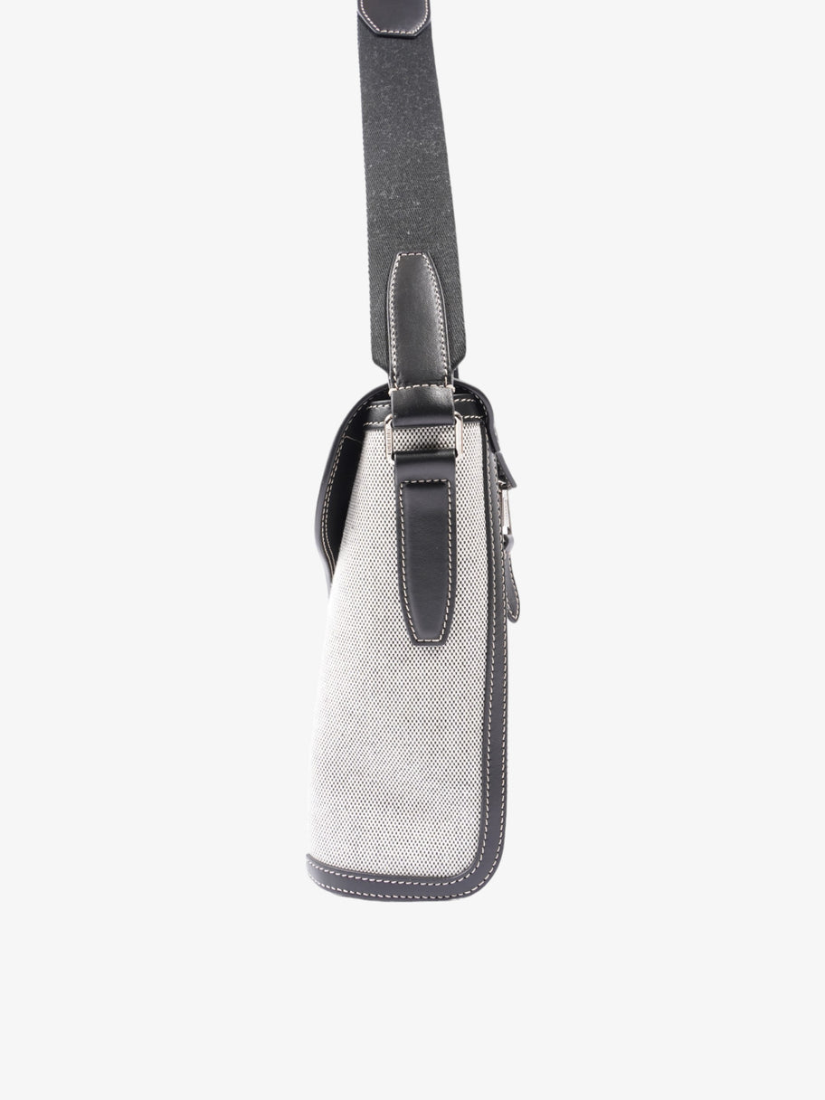 Burberry Horseferry Print Grey / Black Canvas Image 3