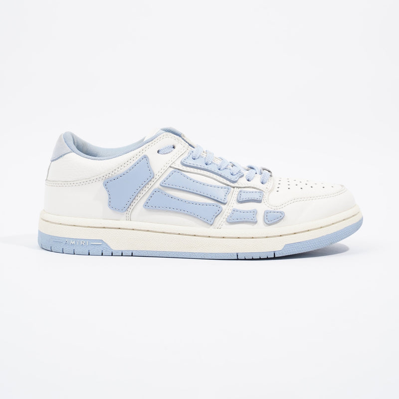  Skeleton Low Top White / Blue Leather EU 38 UK 5