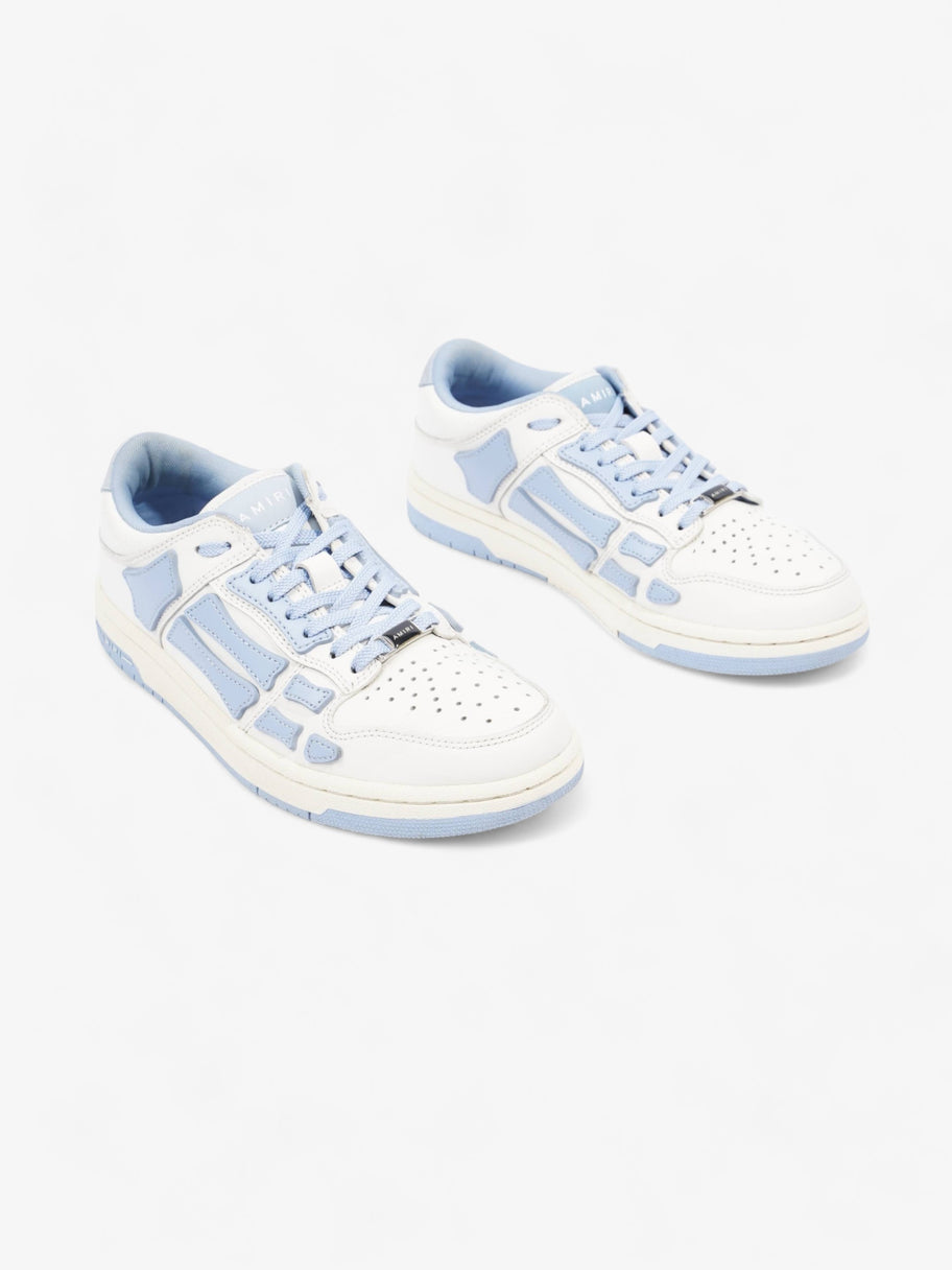 Skeleton Low Top White / Blue Leather EU 38 UK 5 Image 2