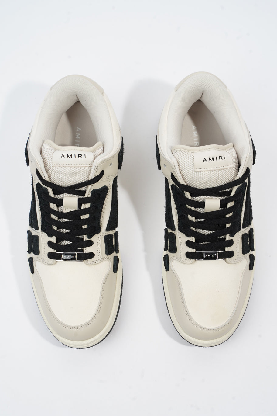 Amiri Chunky Skeleton Sneaker White / Black Leather EU 43 UK 9 Image 8