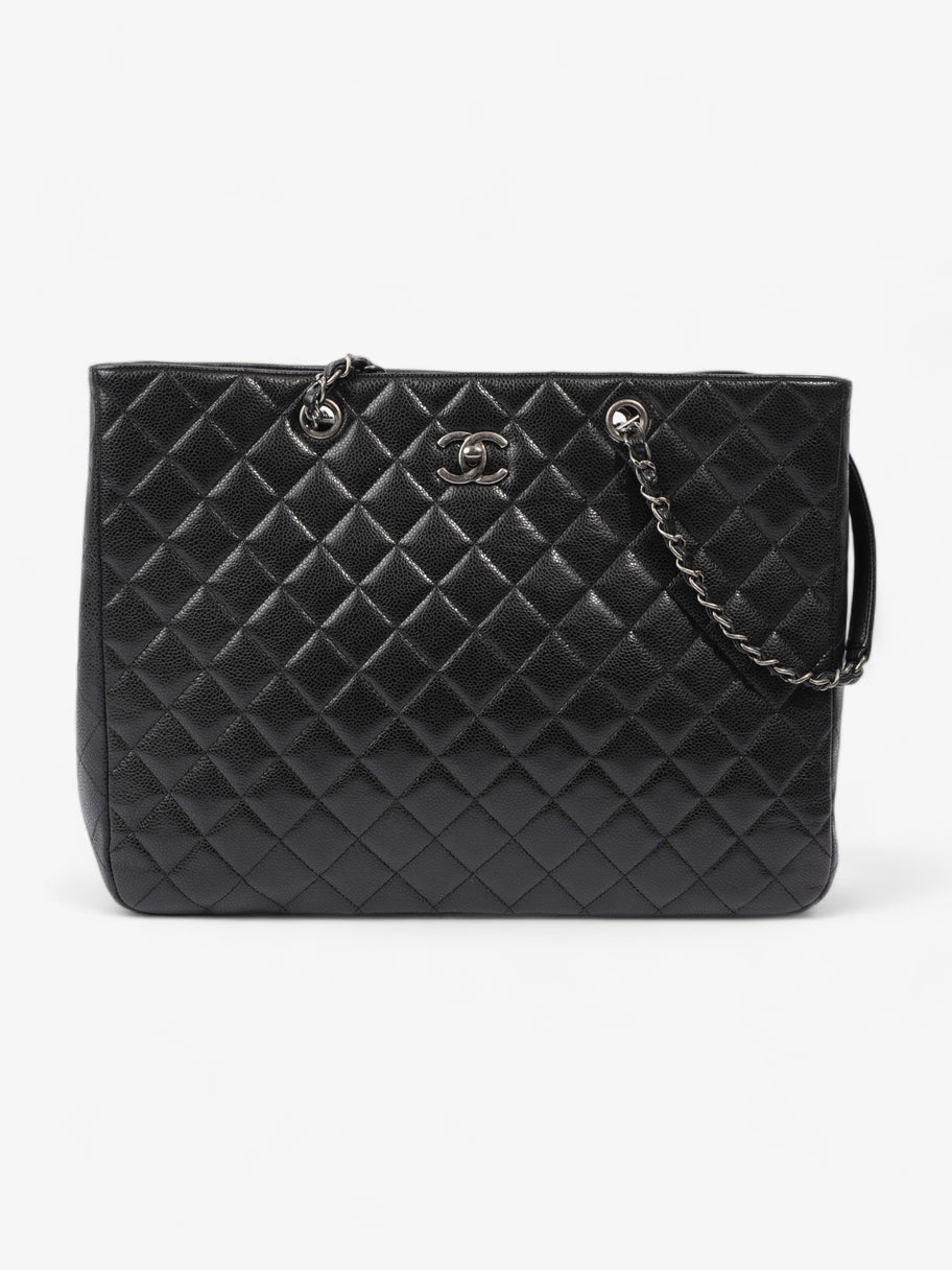 Timeless Classic Tote Black Caviar Leather Image 1