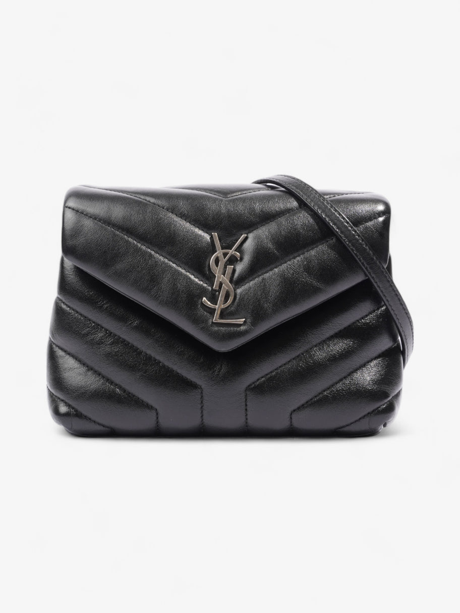 Saint Laurent Lou Lou Black Matelasse Leather Toy Image 1