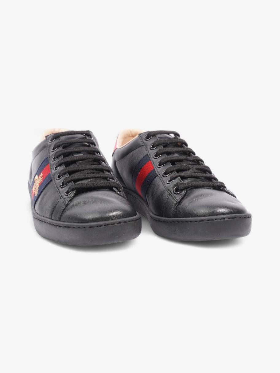 Gucci Ace Embroidered Bee Black / Red / Navy Leather EU 35.5 UK 2.5 Image 2