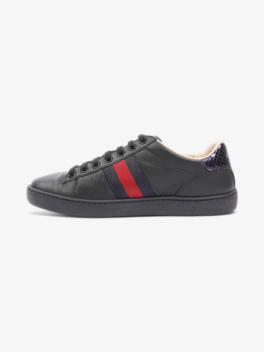 Gucci Ace Embroidered Bee Black / Red / Navy Leather EU 35.5 UK 2.5 Image 3