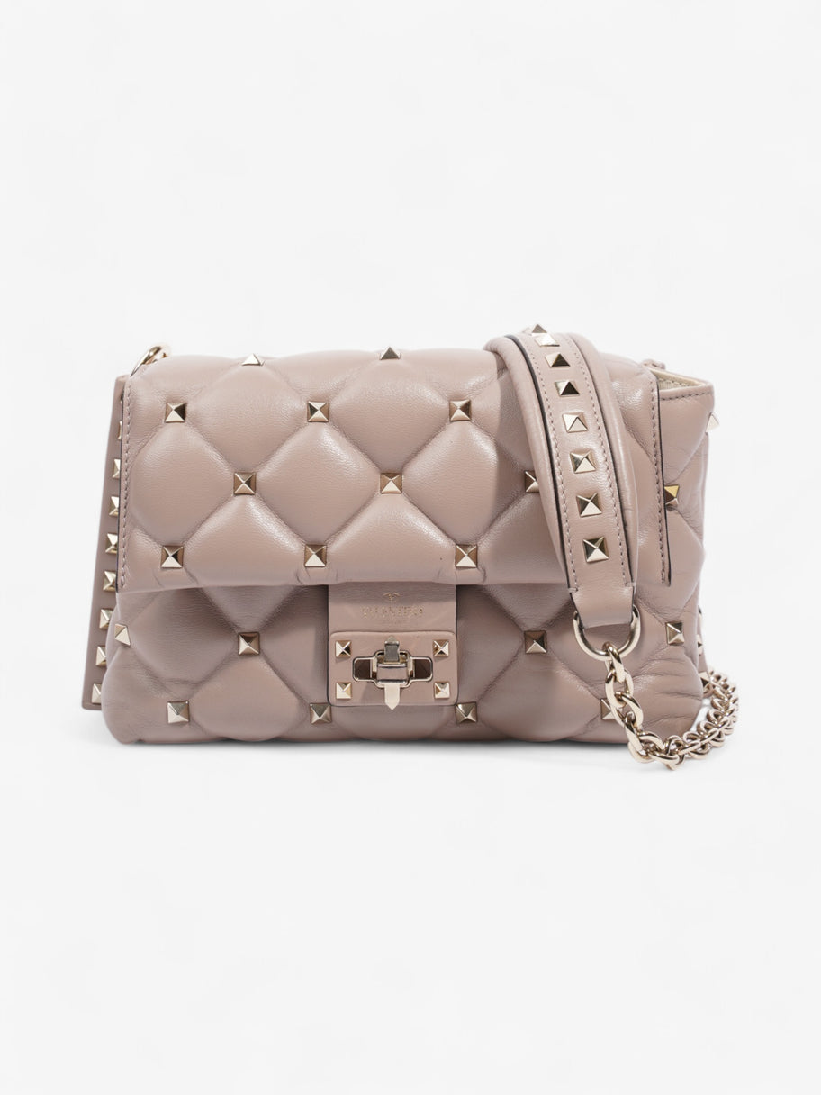 Valentino Candystud Poudre Nappa Leather Medium Image 1