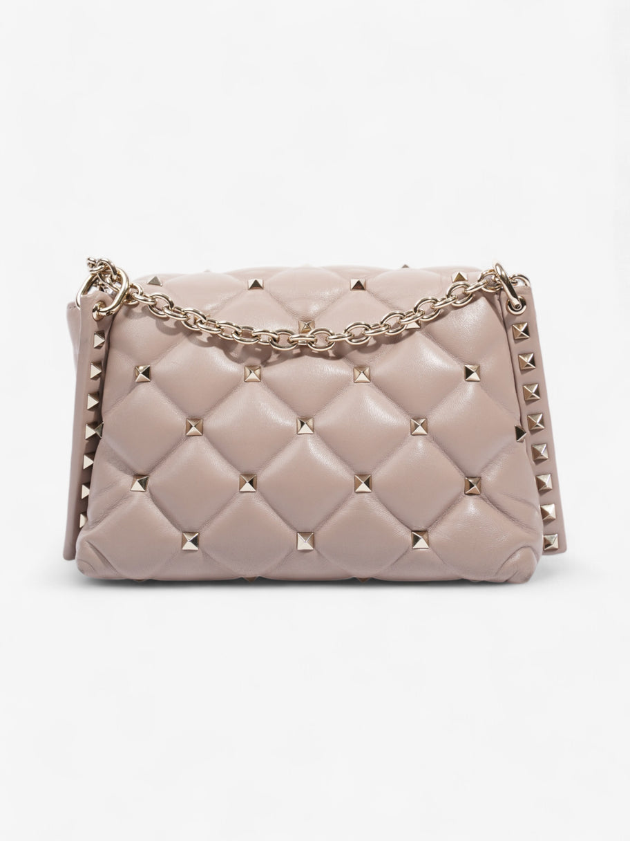 Valentino Candystud Poudre Nappa Leather Medium Image 4