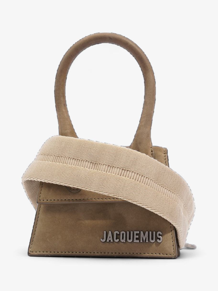 Jacquemus Le Chiquito Hommes Khaki Nubuck Image 1