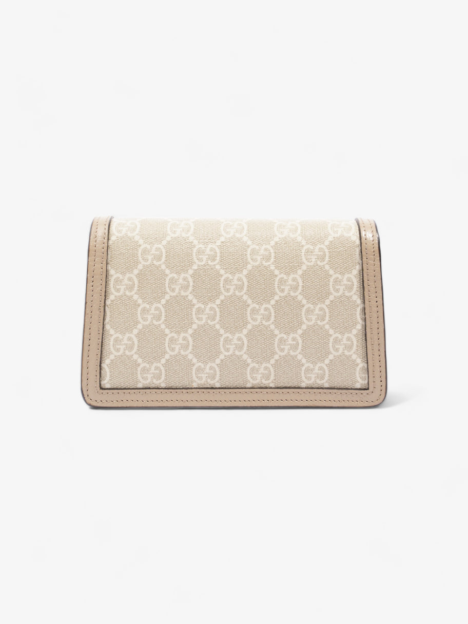 Gucci Dionysus GG Super Mini Beige And White GG Supreme / Oatmeal Coated Canvas Image 4