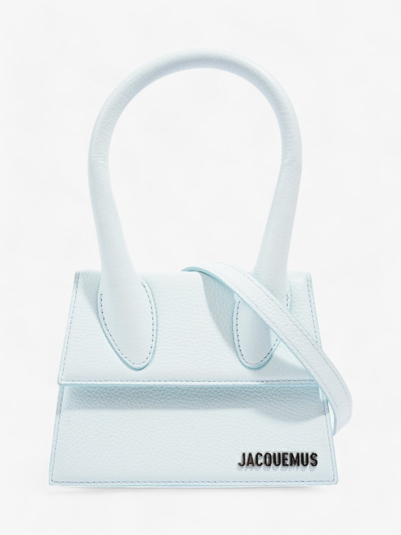  Jacquemus Le chiquito Moyen Bag Blue Leather