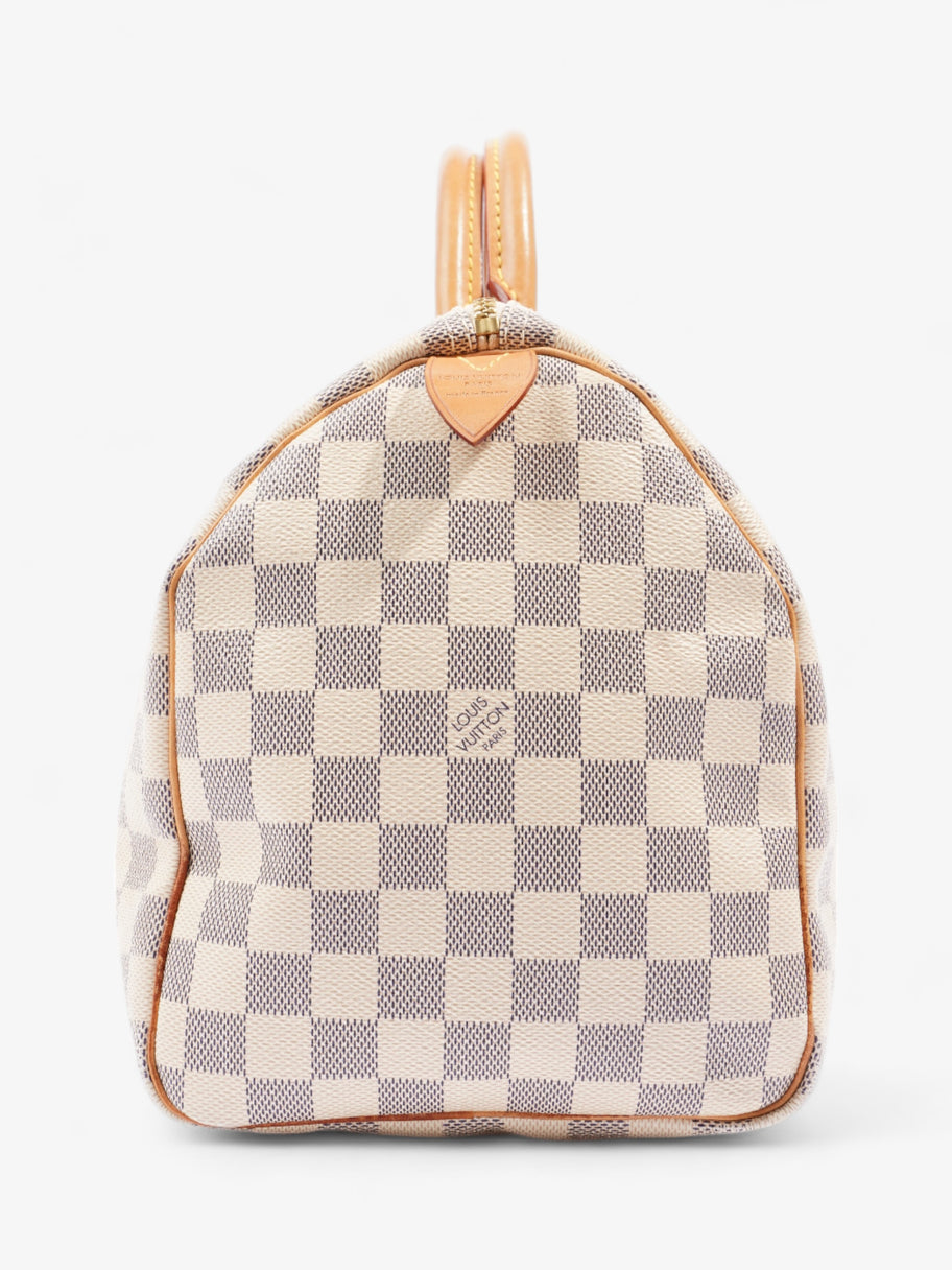 Speedy Damier Azur Coated Canvas 30 Image 5